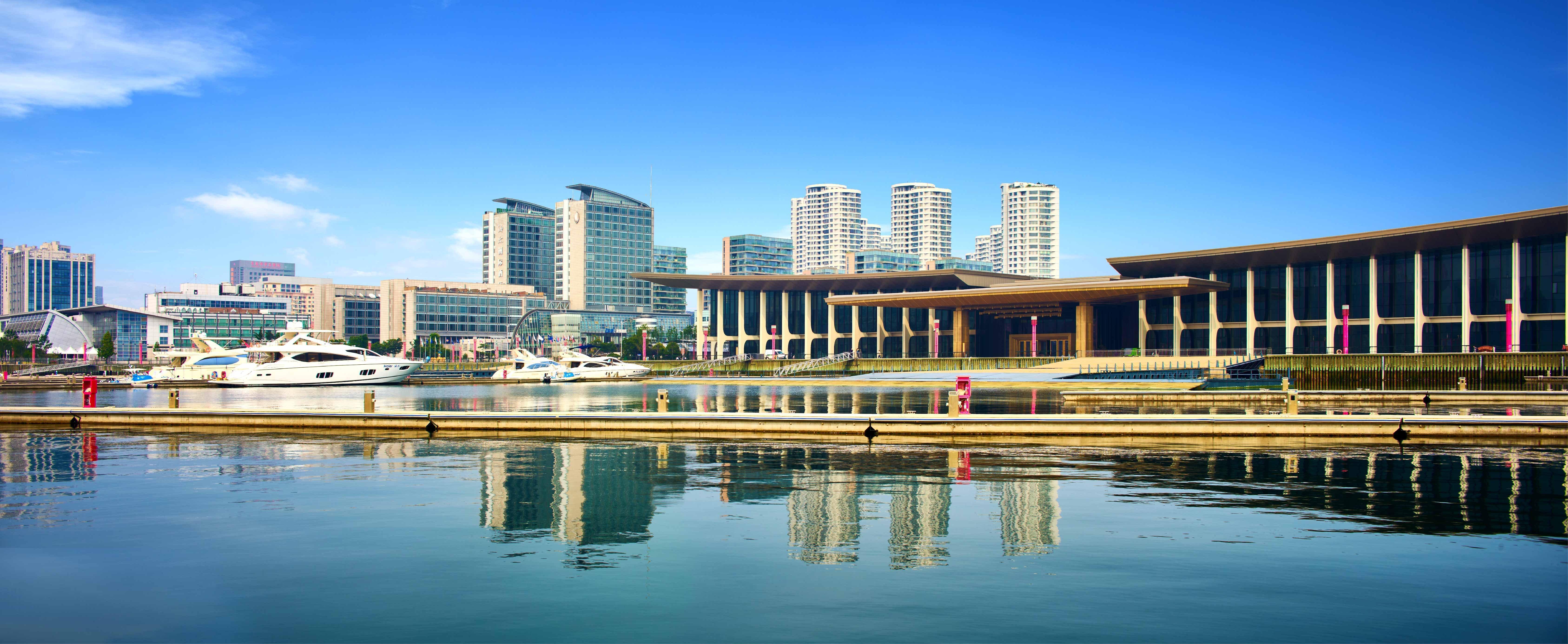 Intercontinental Qingdao By Ihg - Inside The Olympic Sailing Center Hotel Ngoại thất bức ảnh