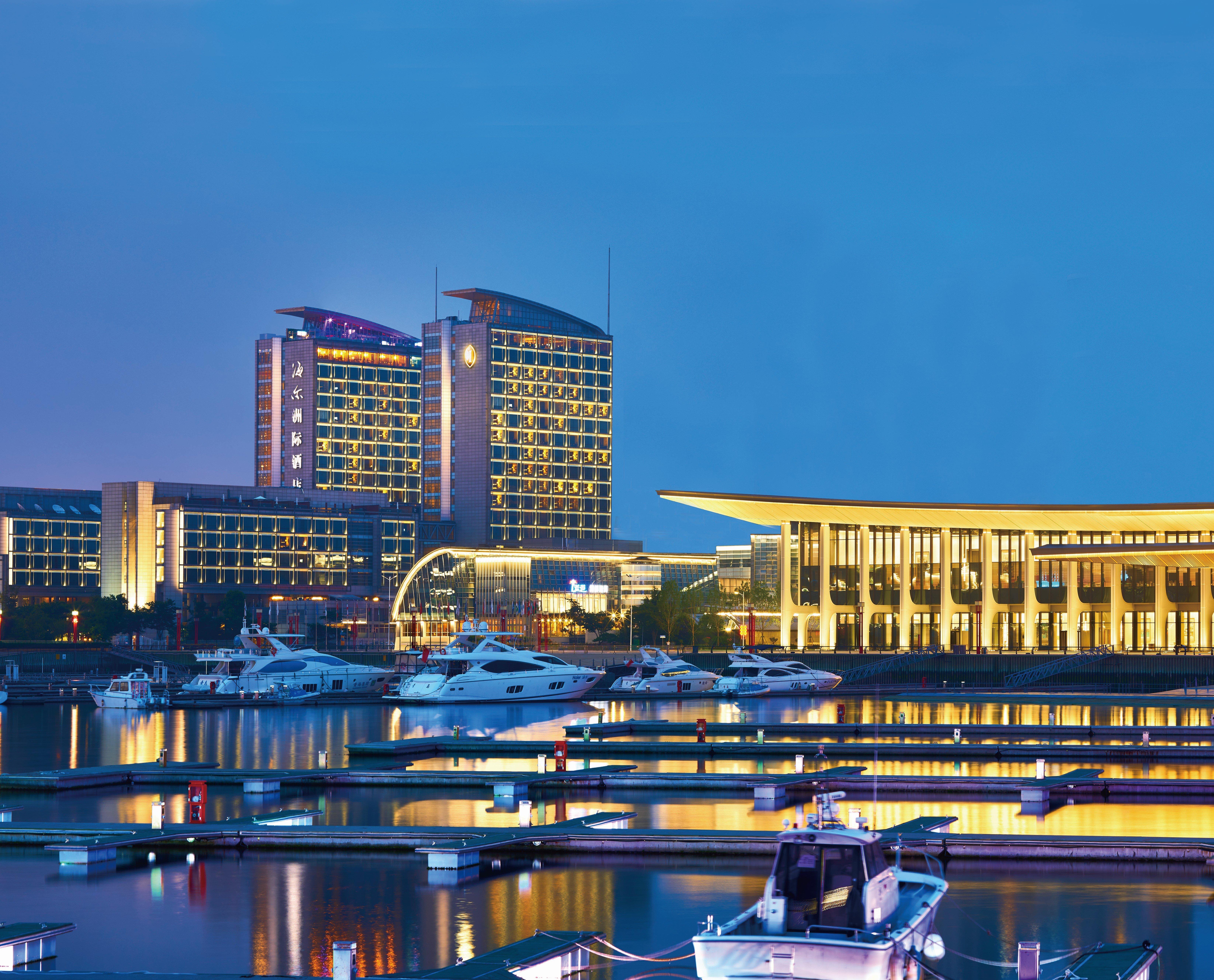 Intercontinental Qingdao By Ihg - Inside The Olympic Sailing Center Hotel Ngoại thất bức ảnh