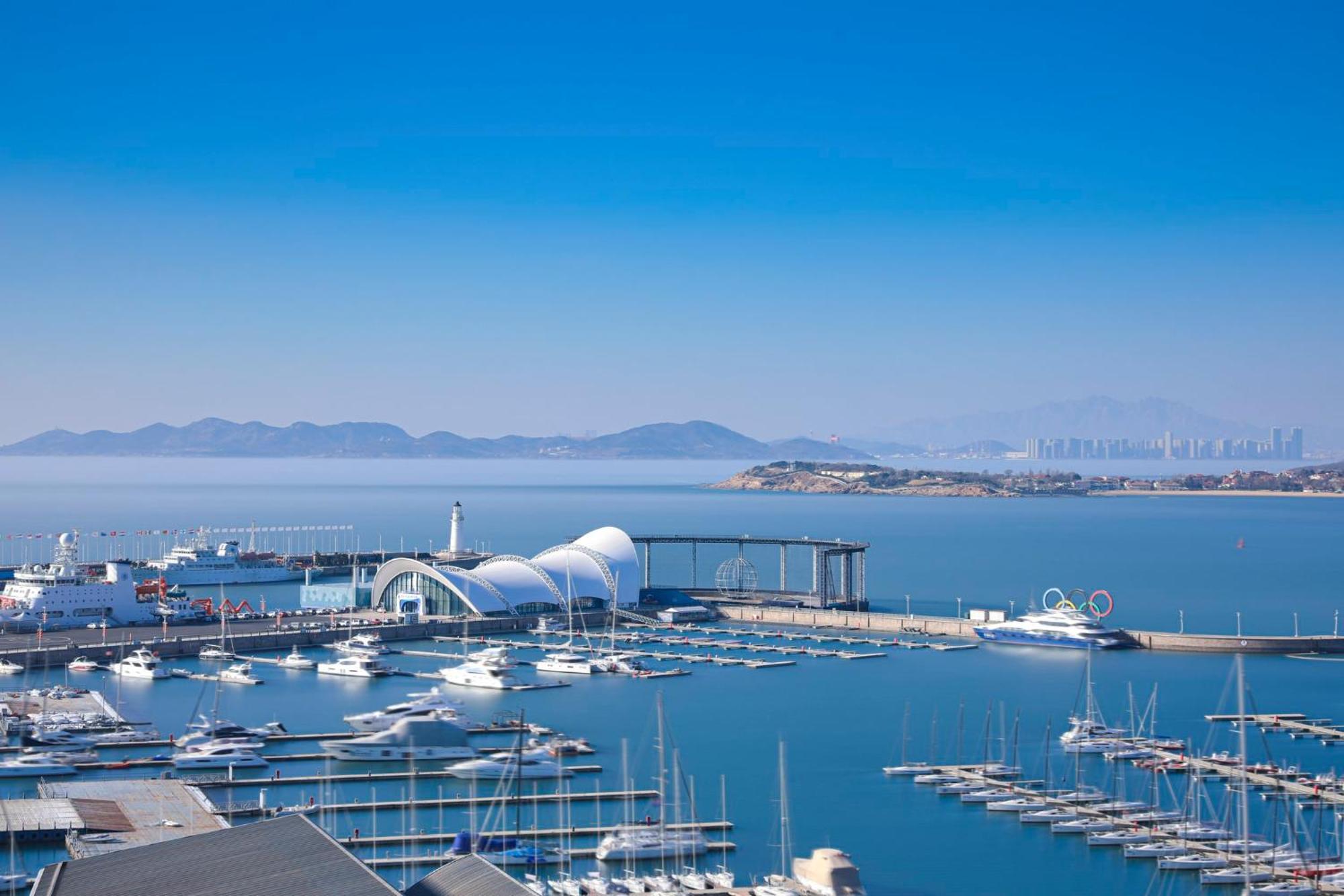 Intercontinental Qingdao By Ihg - Inside The Olympic Sailing Center Hotel Ngoại thất bức ảnh